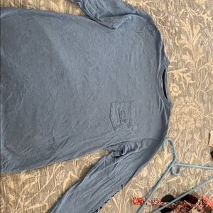 VINEYARD VINES long sleeve pocket tee
